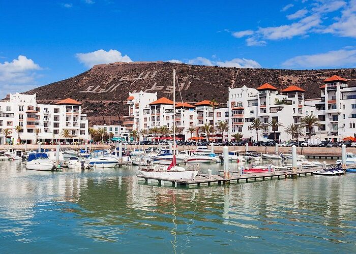 agadir-ville-situee-sur